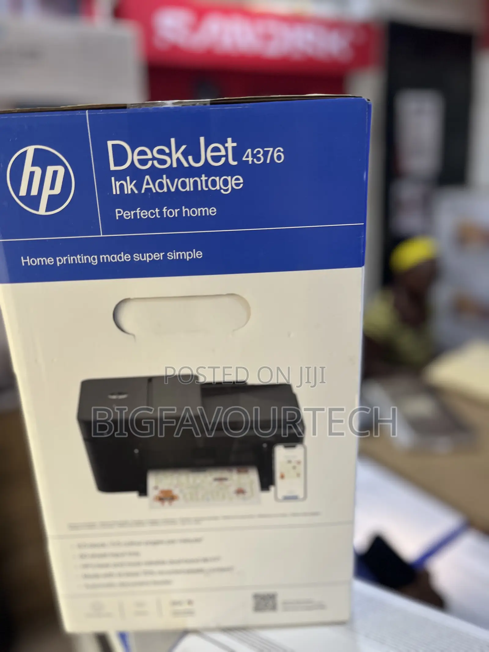Hp Deskjet Ink Advantage 4376 All-in-One Printer (4120 Replacement)