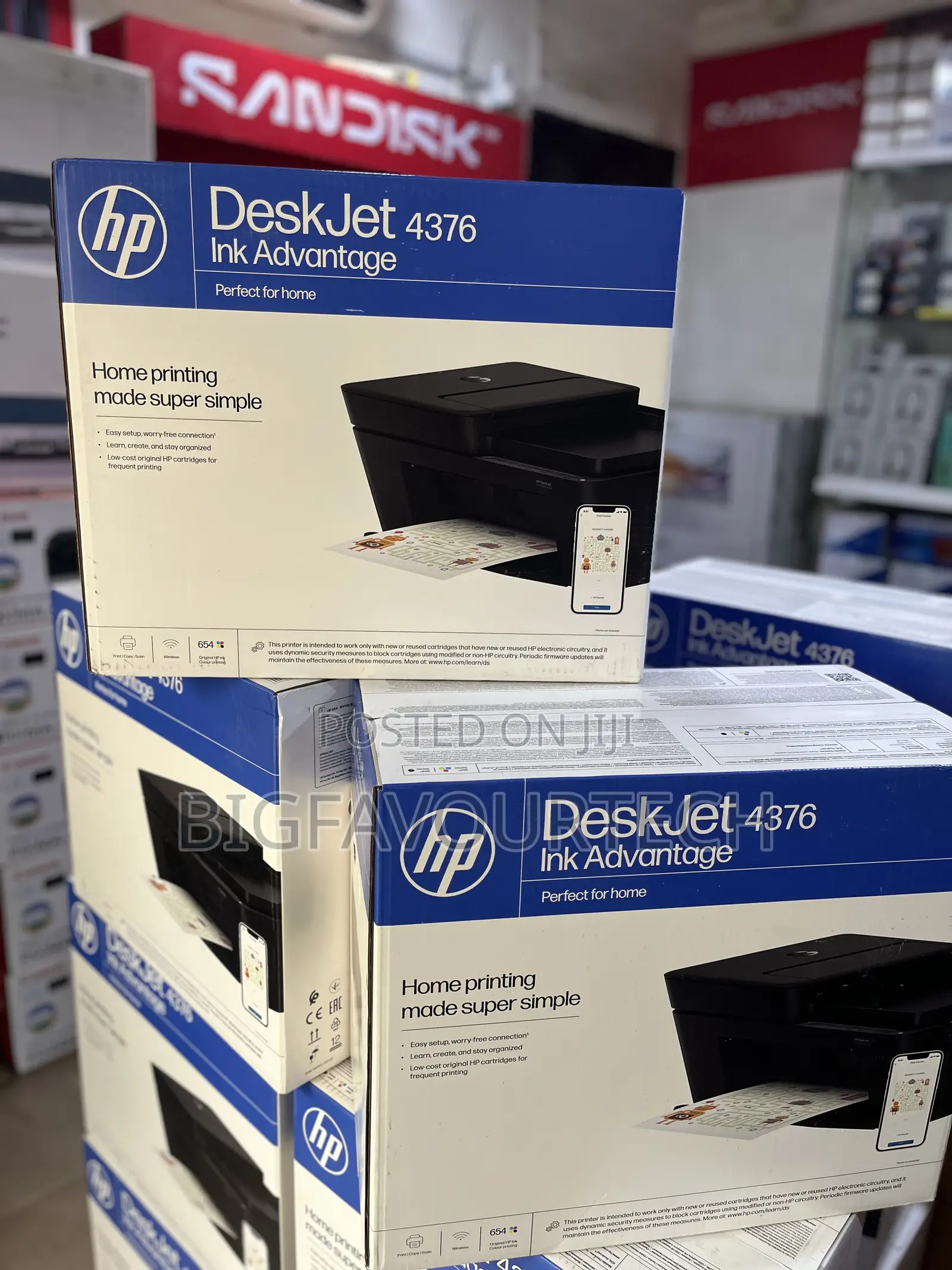 Hp Deskjet Ink Advantage 4376 All-in-One Printer (4120 Replacement)