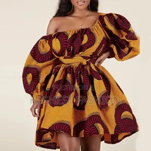 Tribal Print Africa Lady Dresses