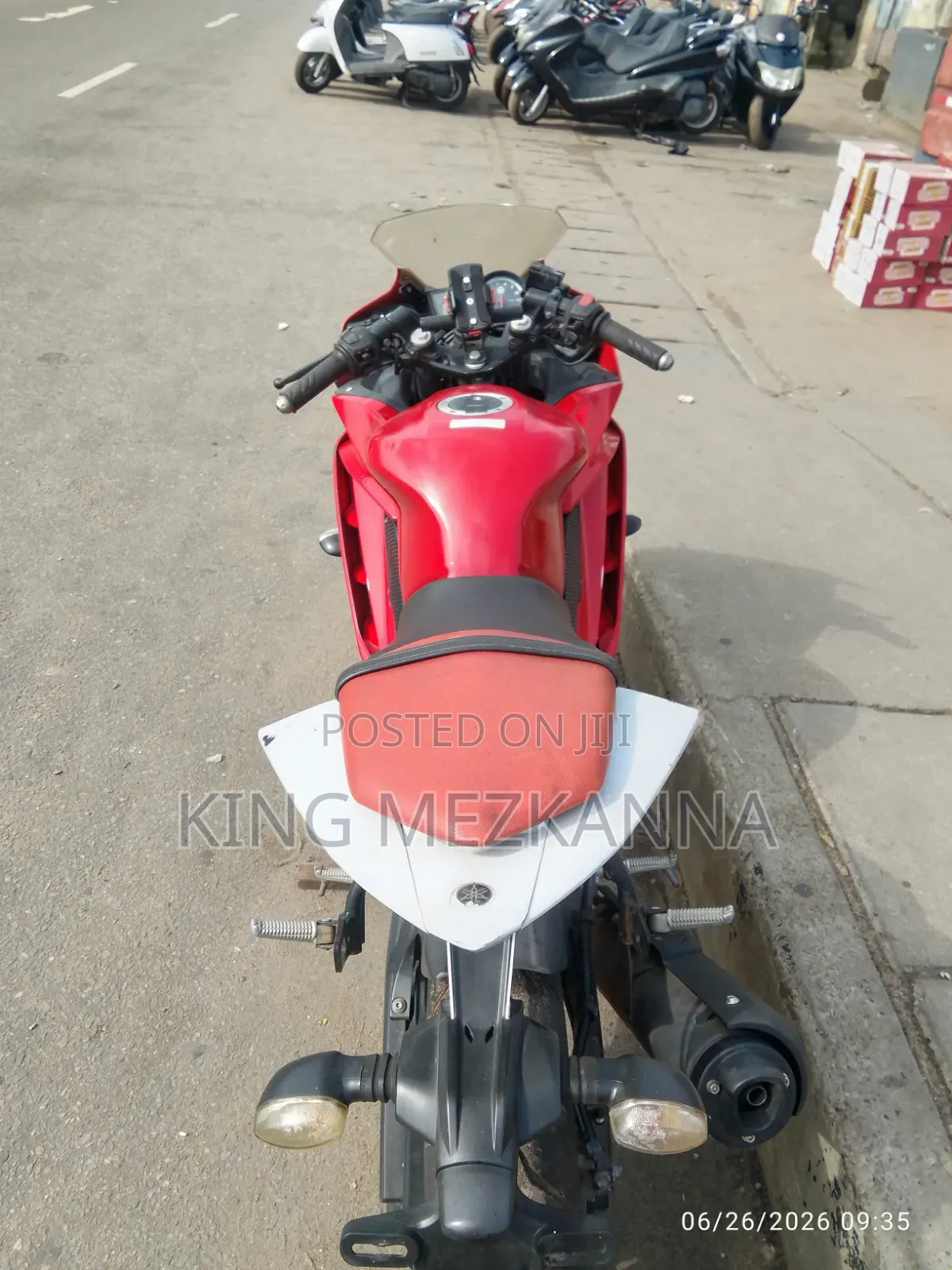 Yamaha R6 2017 Red