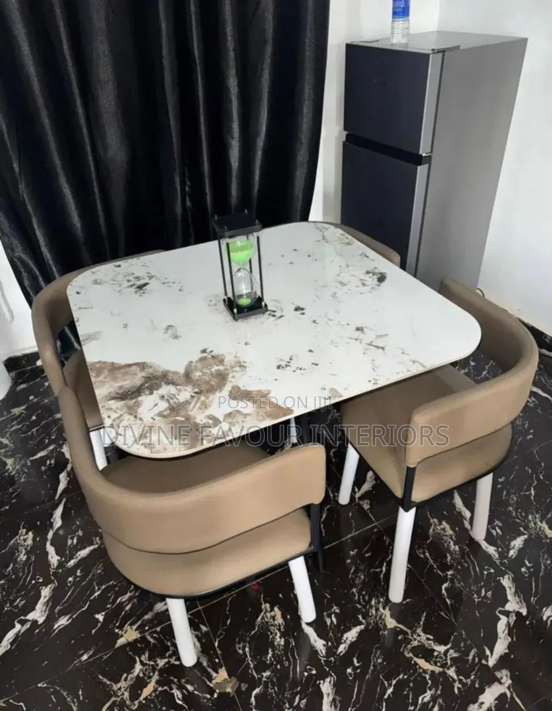 Dining Table Set of 4 Chairs
