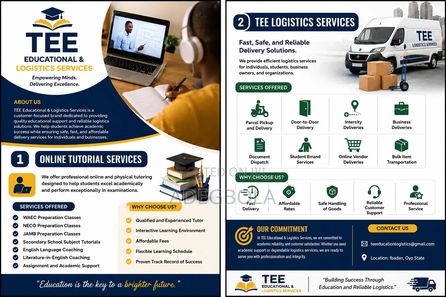 Tee Edu and Logistics