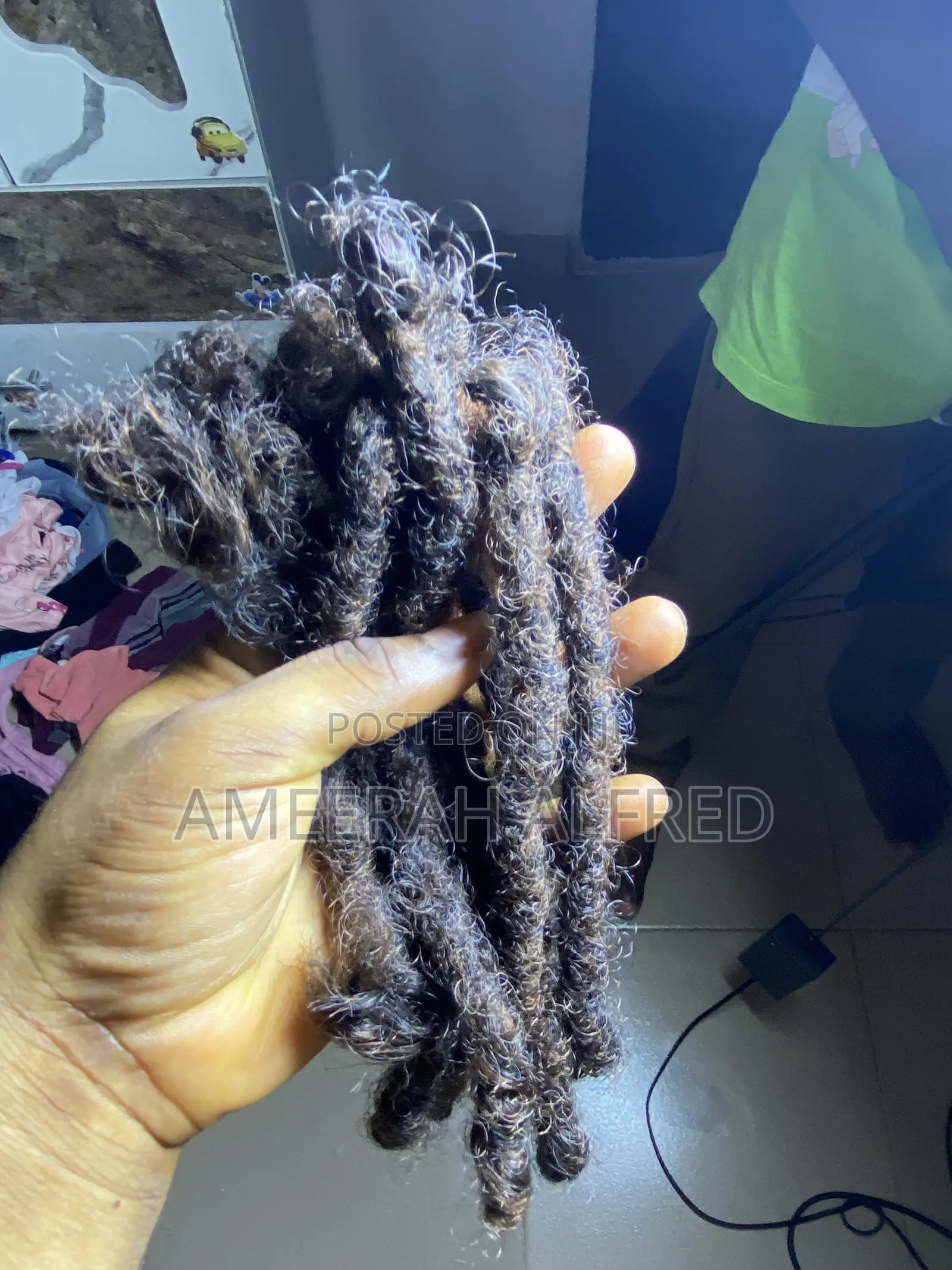 Fluffy Brown Dreadlocks