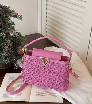 Luxury Lv Style Capucines Handbag for Ladies