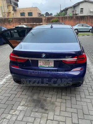BMW 740 2018 Blue