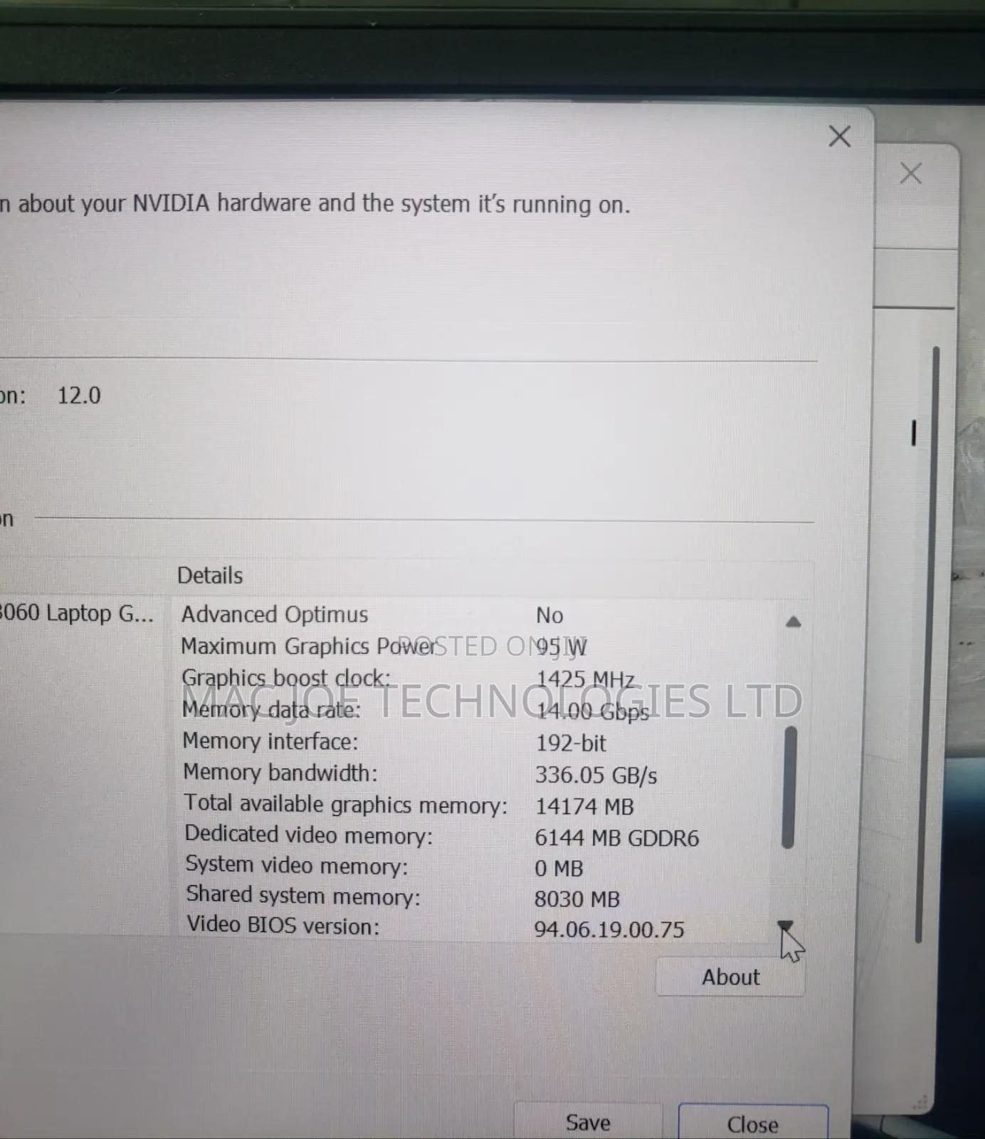 Laptop Asus ROG Zephyrus M16 16GB Intel Core i9 SSD 512GB