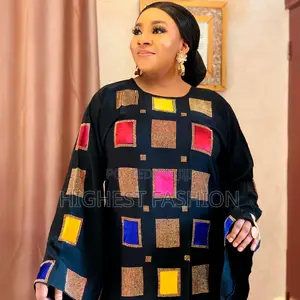 Rich Aunty Long Boubou Dress