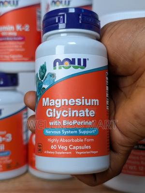 Now Foods Magnesium Glycinate + Bioperine | 60 Veg Caps | U.S.A