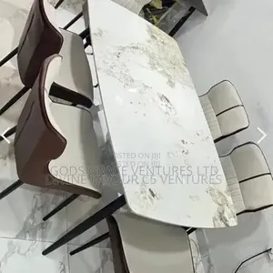 Marble Top 6 Seater Imported Dining.