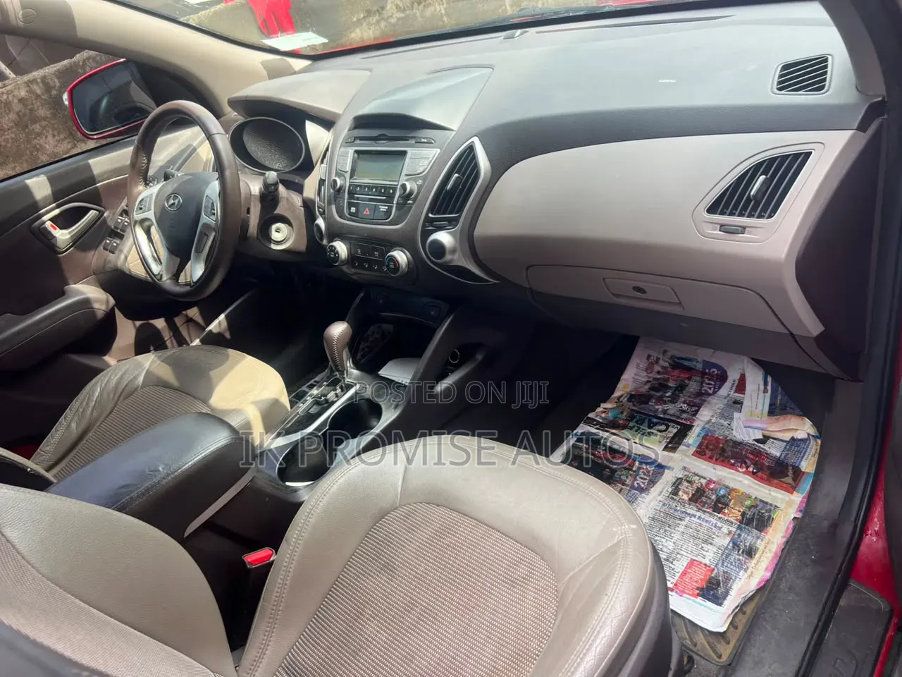 Hyundai Tucson 2013 Red