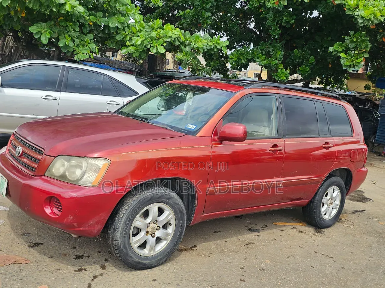 Toyota Highlander 2002 Red