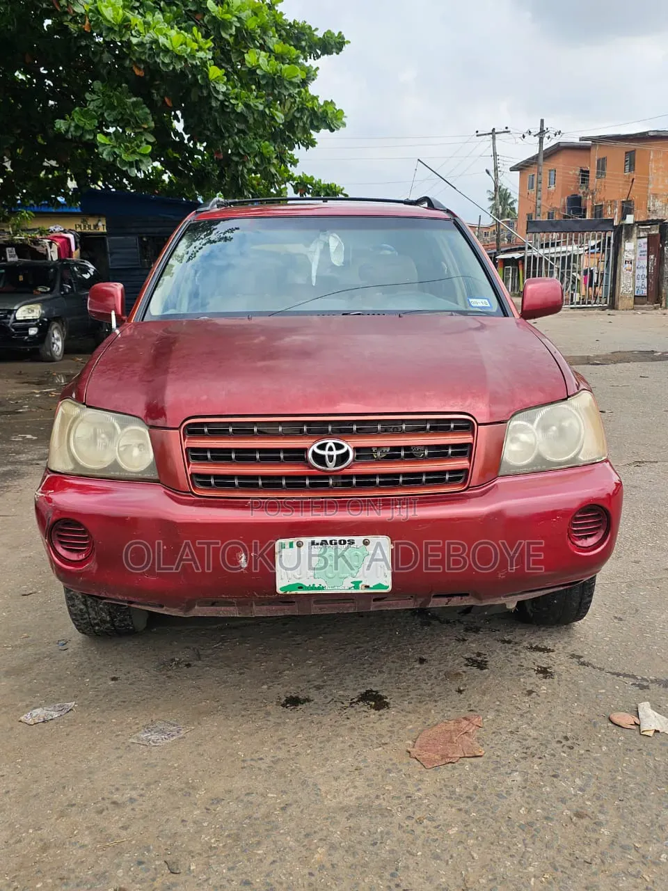 Toyota Highlander 2002 Red