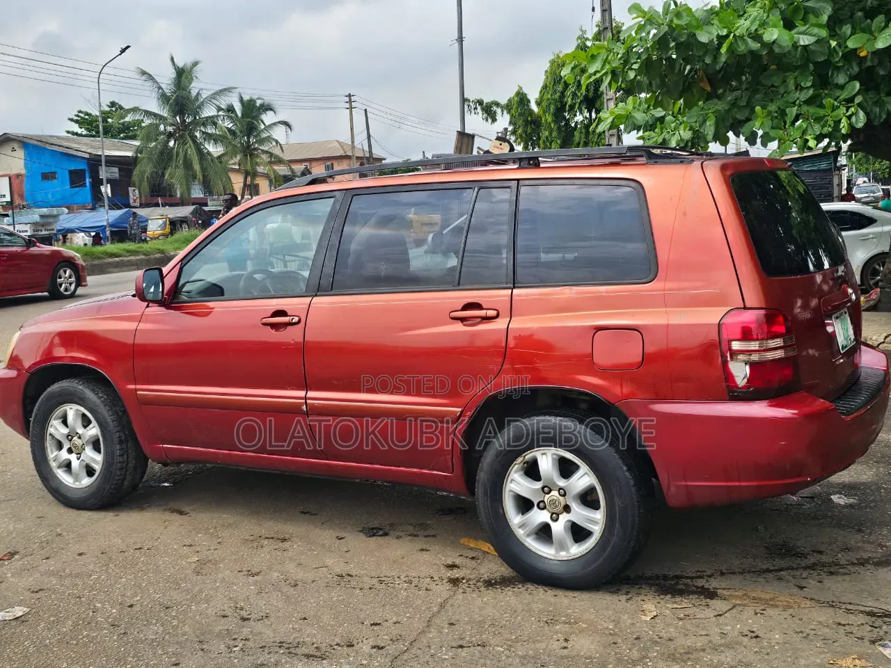 Toyota Highlander 2002 Red