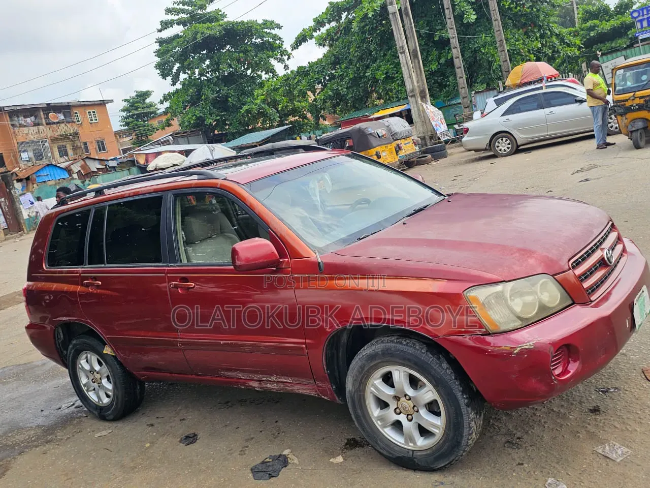 Toyota Highlander 2002 Red