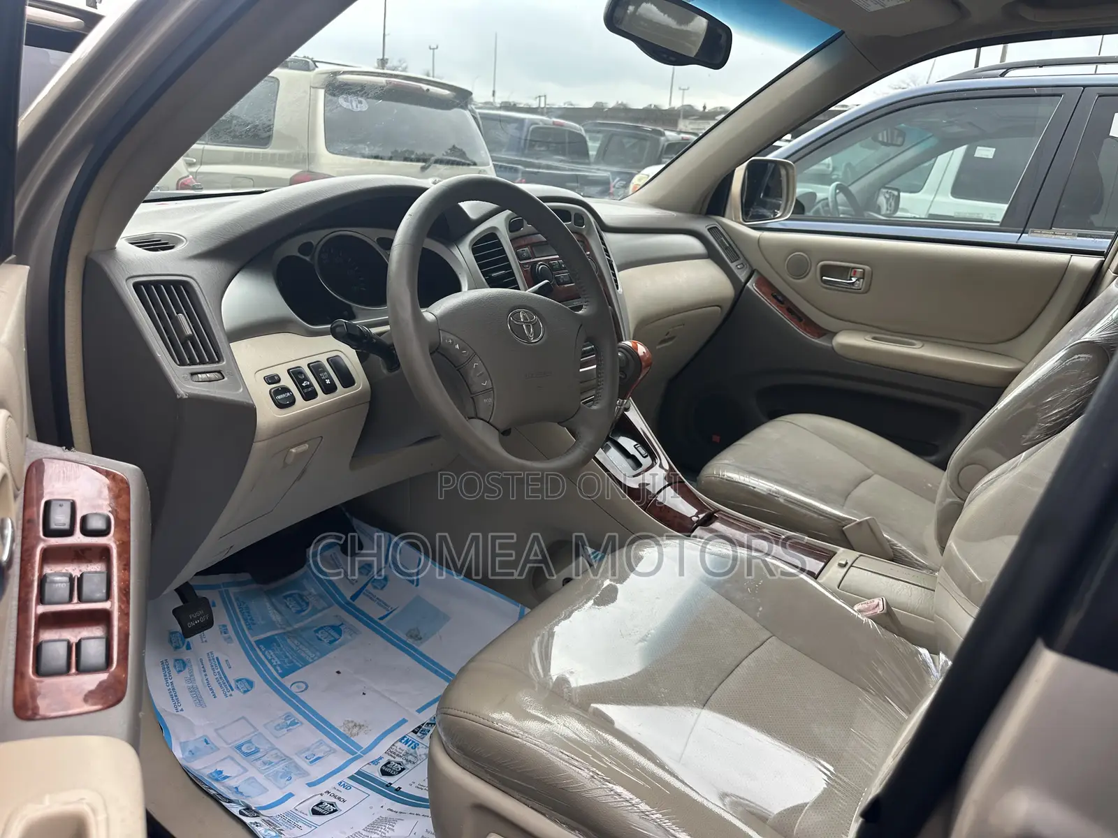 Toyota Highlander 2006 Gold
