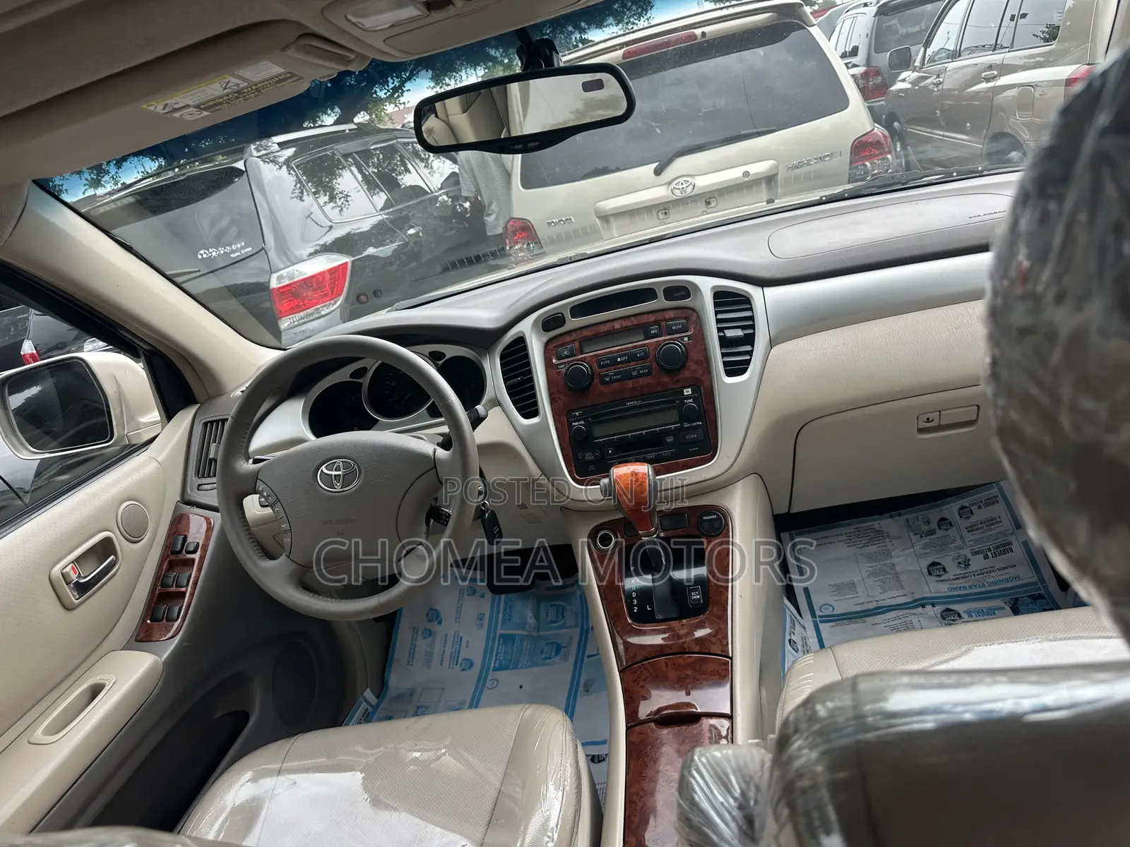 Toyota Highlander 2006 Gold