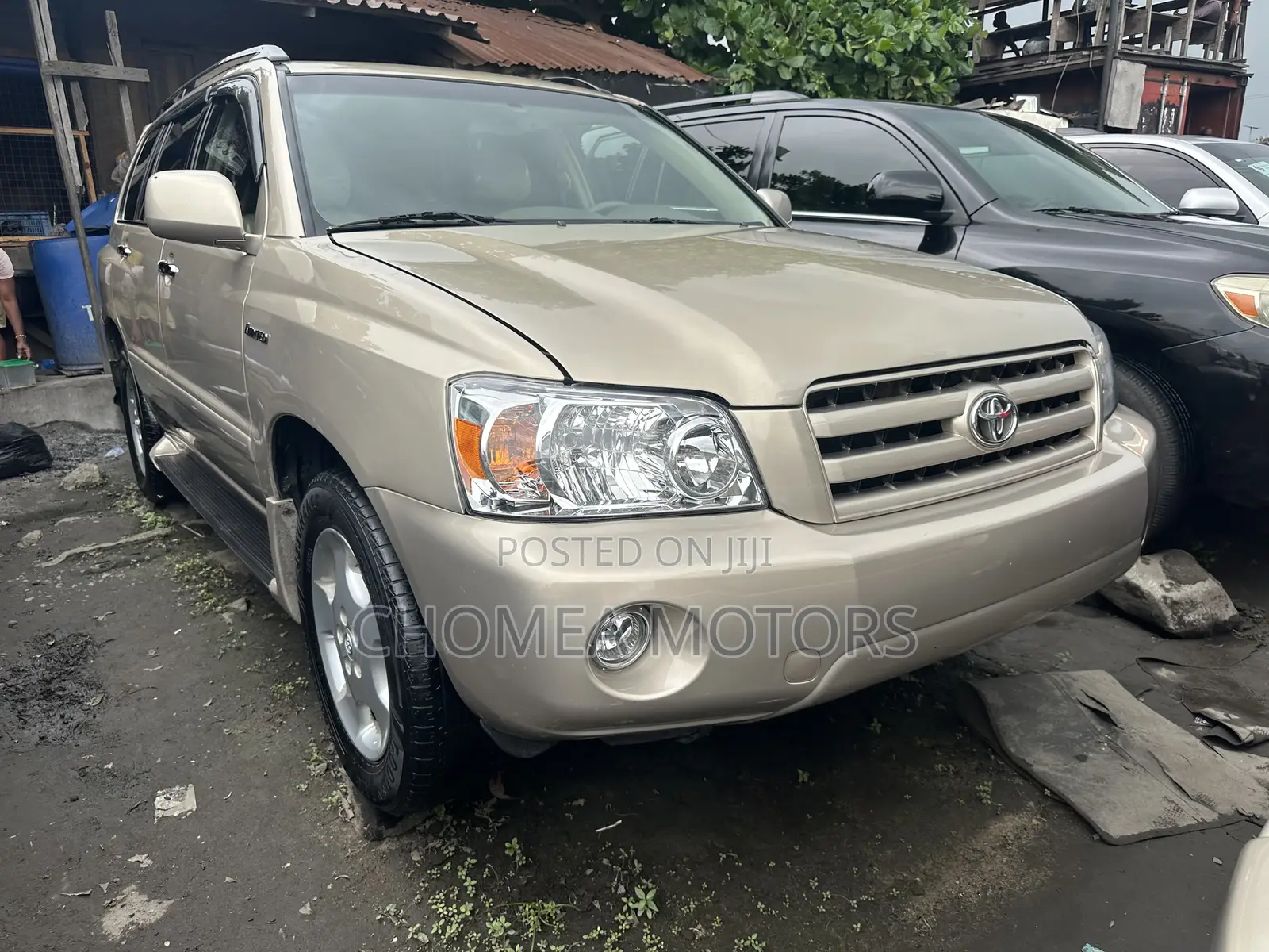 Toyota Highlander 2006 Gold