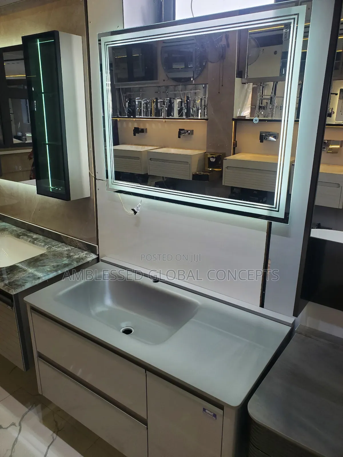 Designer Cabinet With Mirrors