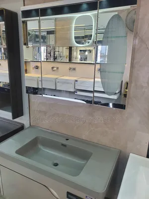 Designer Cabinet With Mirrors