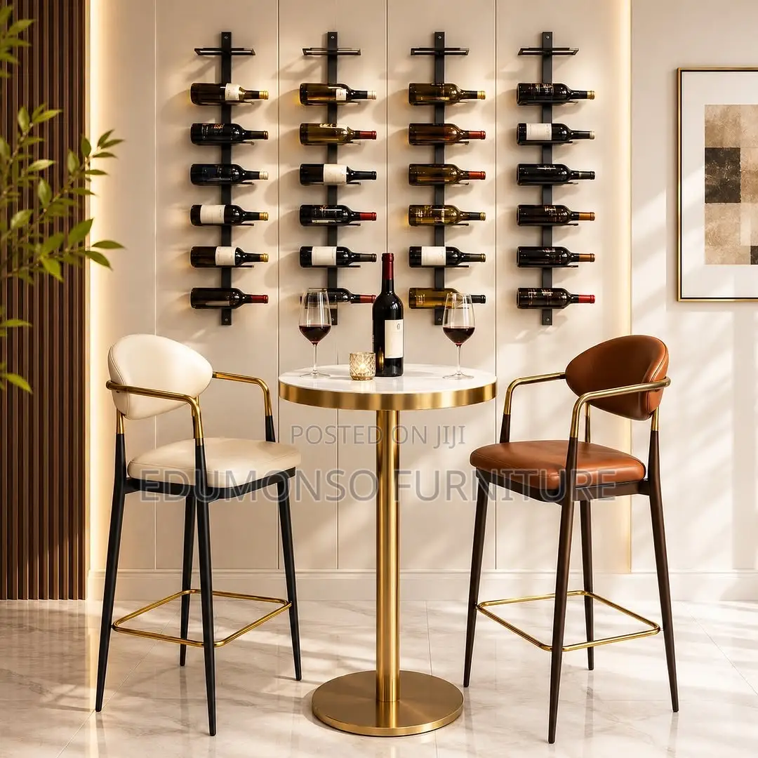 Modern Bar Table + 2 Chairs