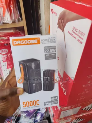 Dagoose 50,000mah Power Bank With Built-in Cables