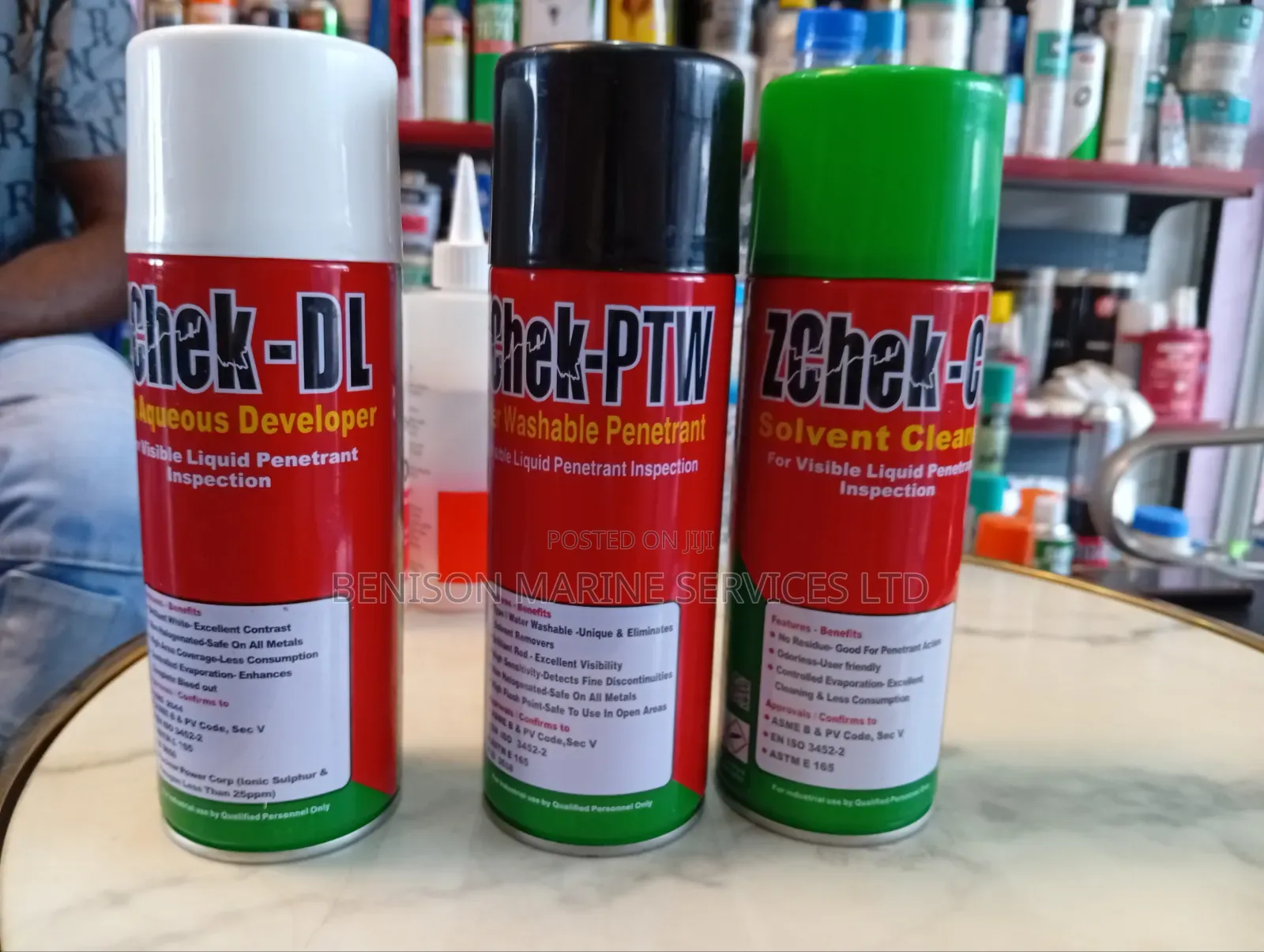 Crack Testing Agent