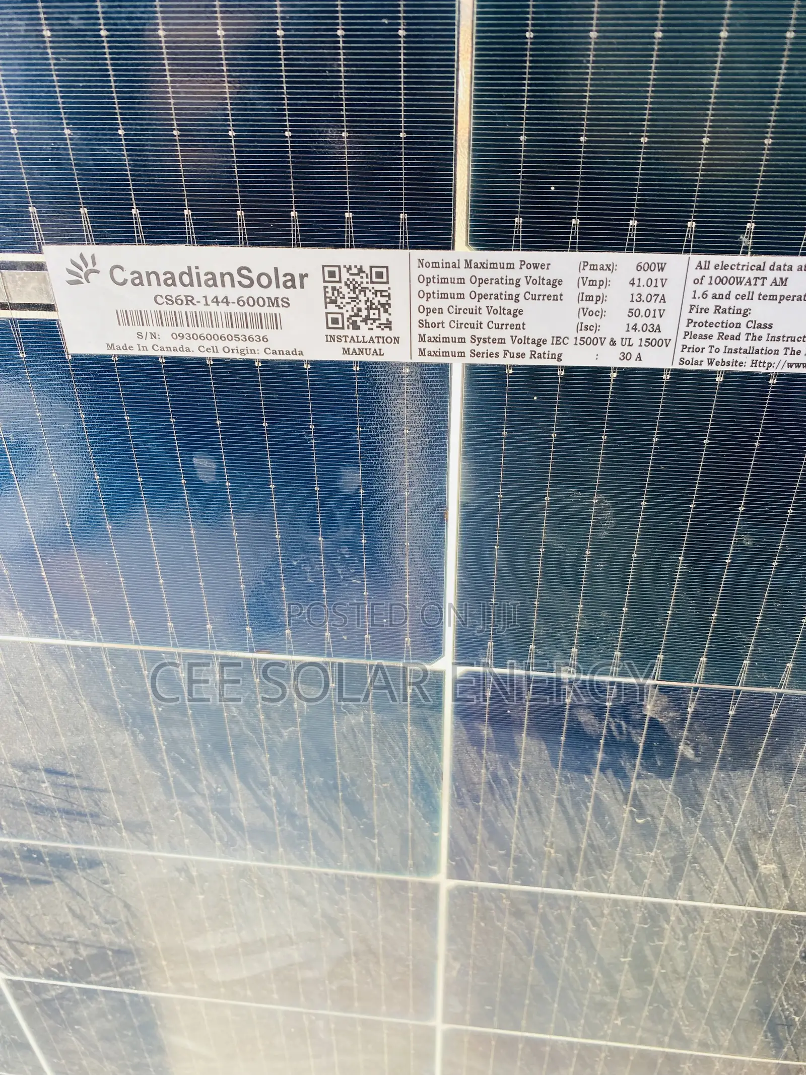 Solar Black Panel
