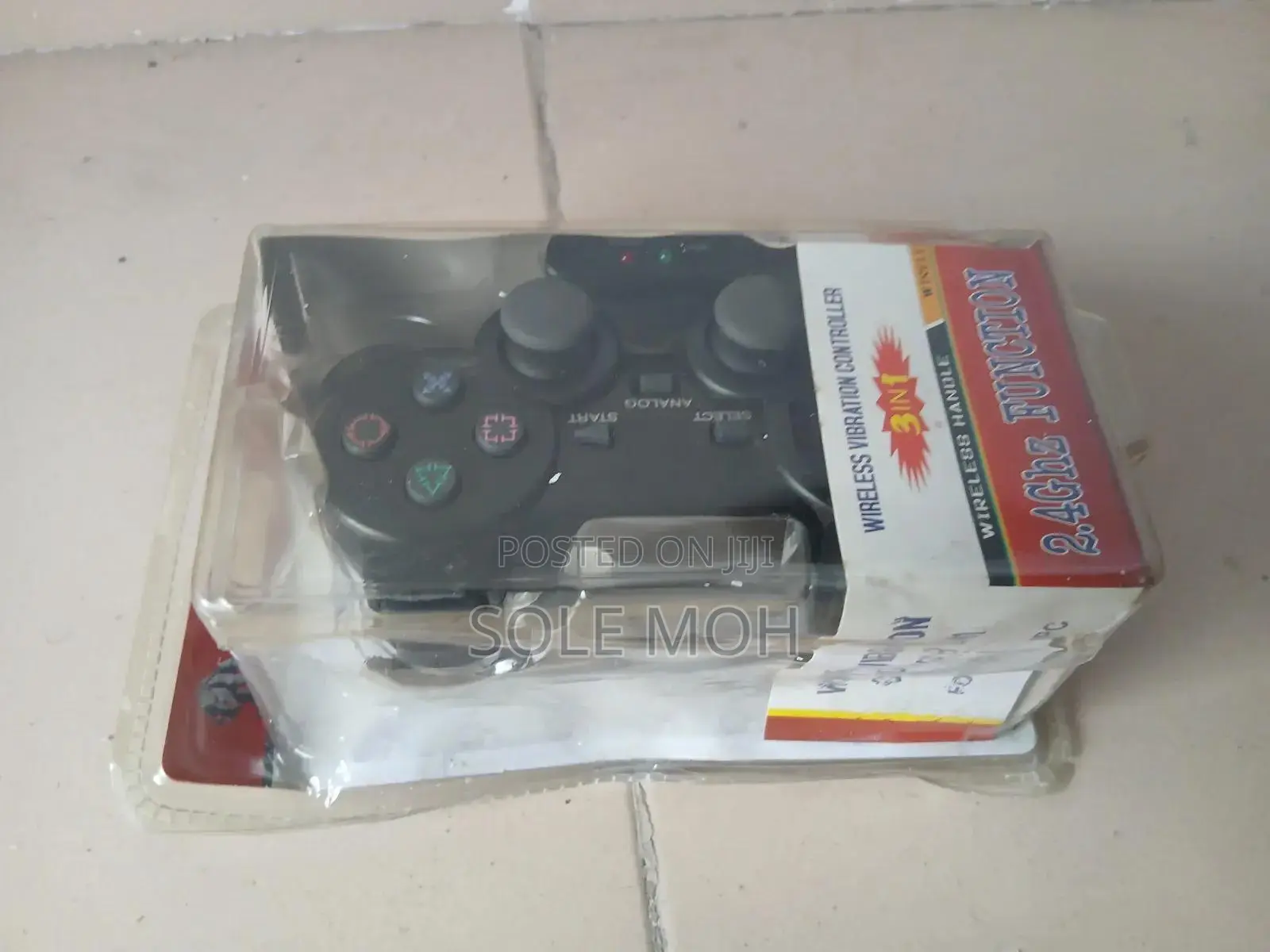 Wireless Vibration Controller Compatible With Ps3, Ps2, Pc