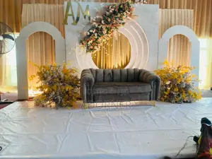 Beautiful Wedding Reception Back Drops