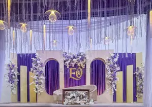 Beautiful Wedding Reception Back Drops