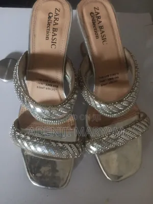Elegant Rhinestone Slide Sandal