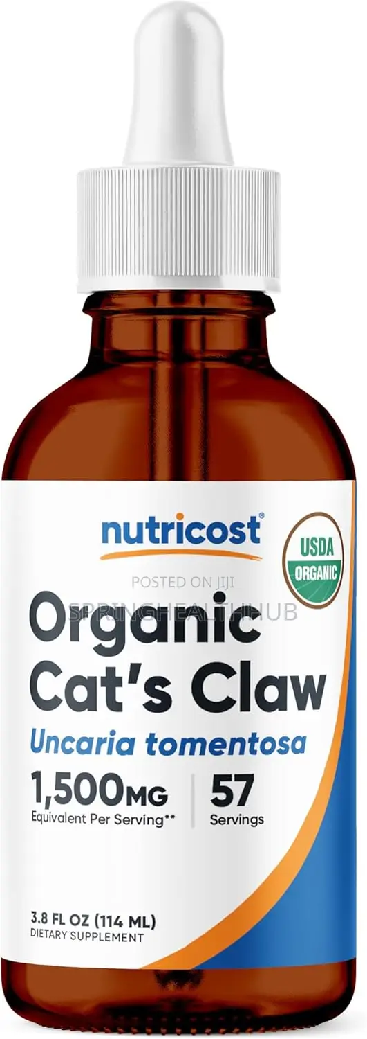 Cat's Claw Liquid Drops Uncaria Tomentosa 57 Serving