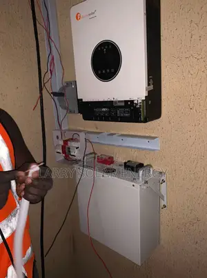 4kva Solar Setup X 3kwh Lithium Battery 6 Unit of 300w Solar Panel