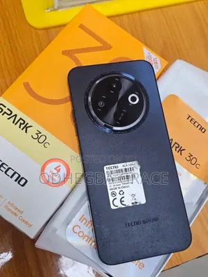 Tecno Spark 30C 128 GB Black