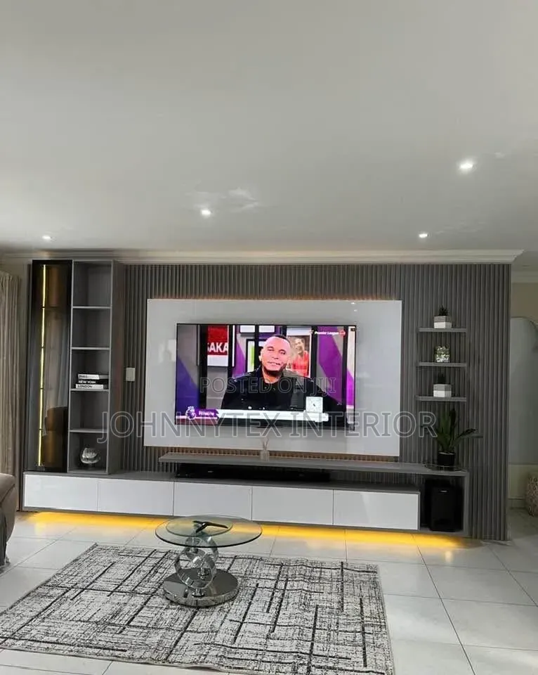 Tv Console With Drawers