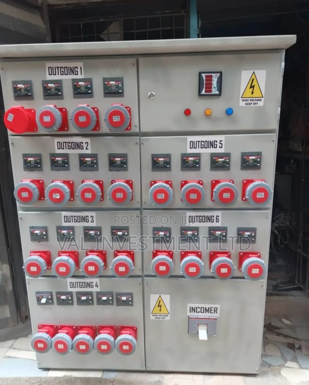 Electrical Distribution Board Panel 800amps 25 Ways