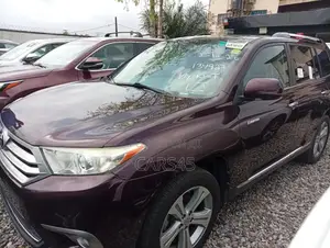 Toyota Highlander 2013 Burgandy