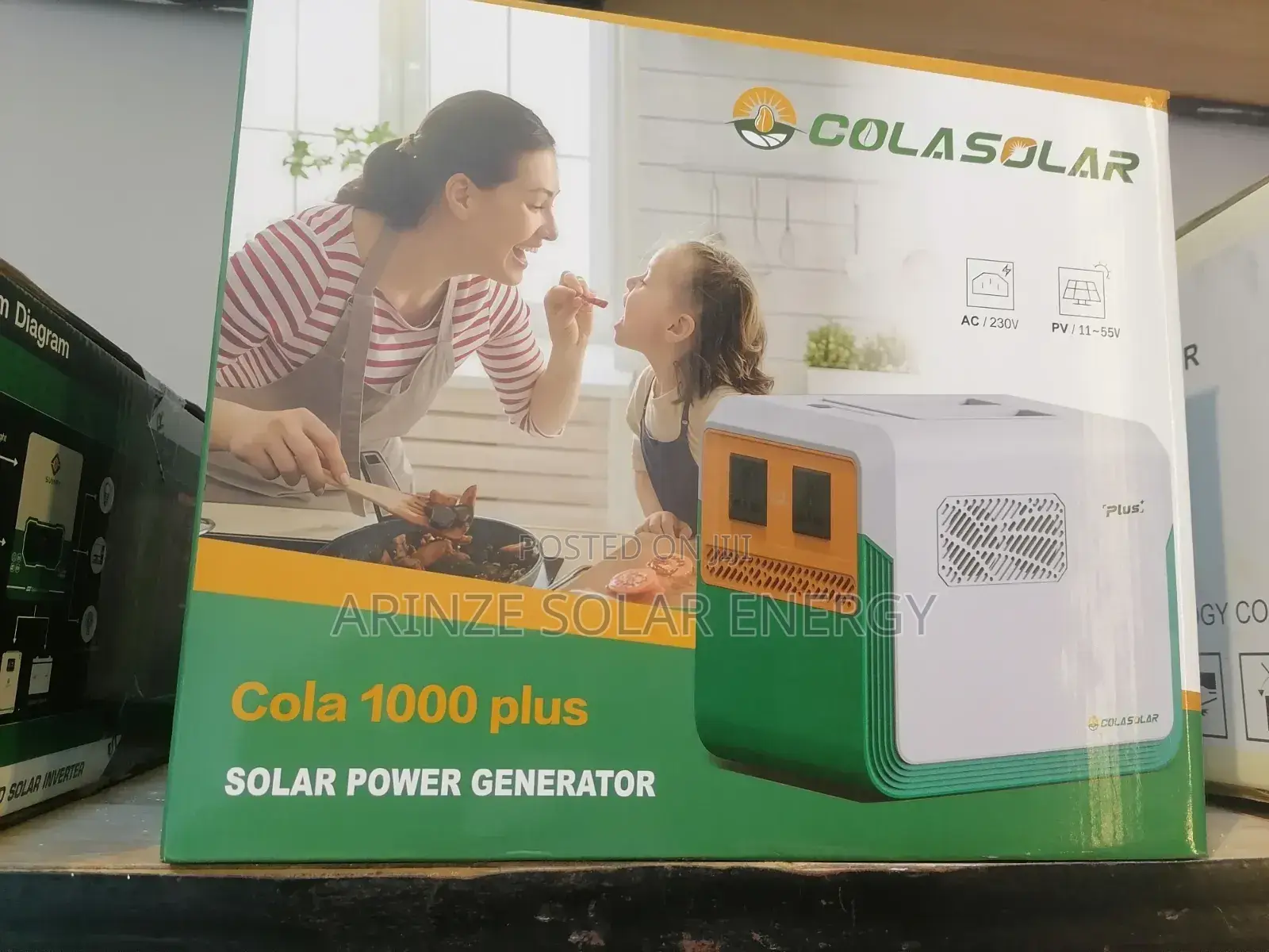 Cola 1000 Plus Solar Power Generators