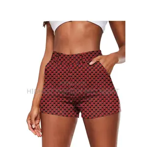 High Waist Ankara Dashiki Print Shorts