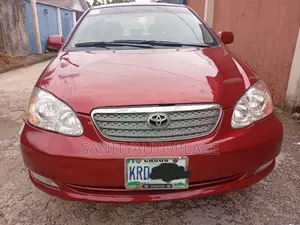 Toyota Corolla 2007 Red