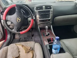 Lexus IS 2008 Red