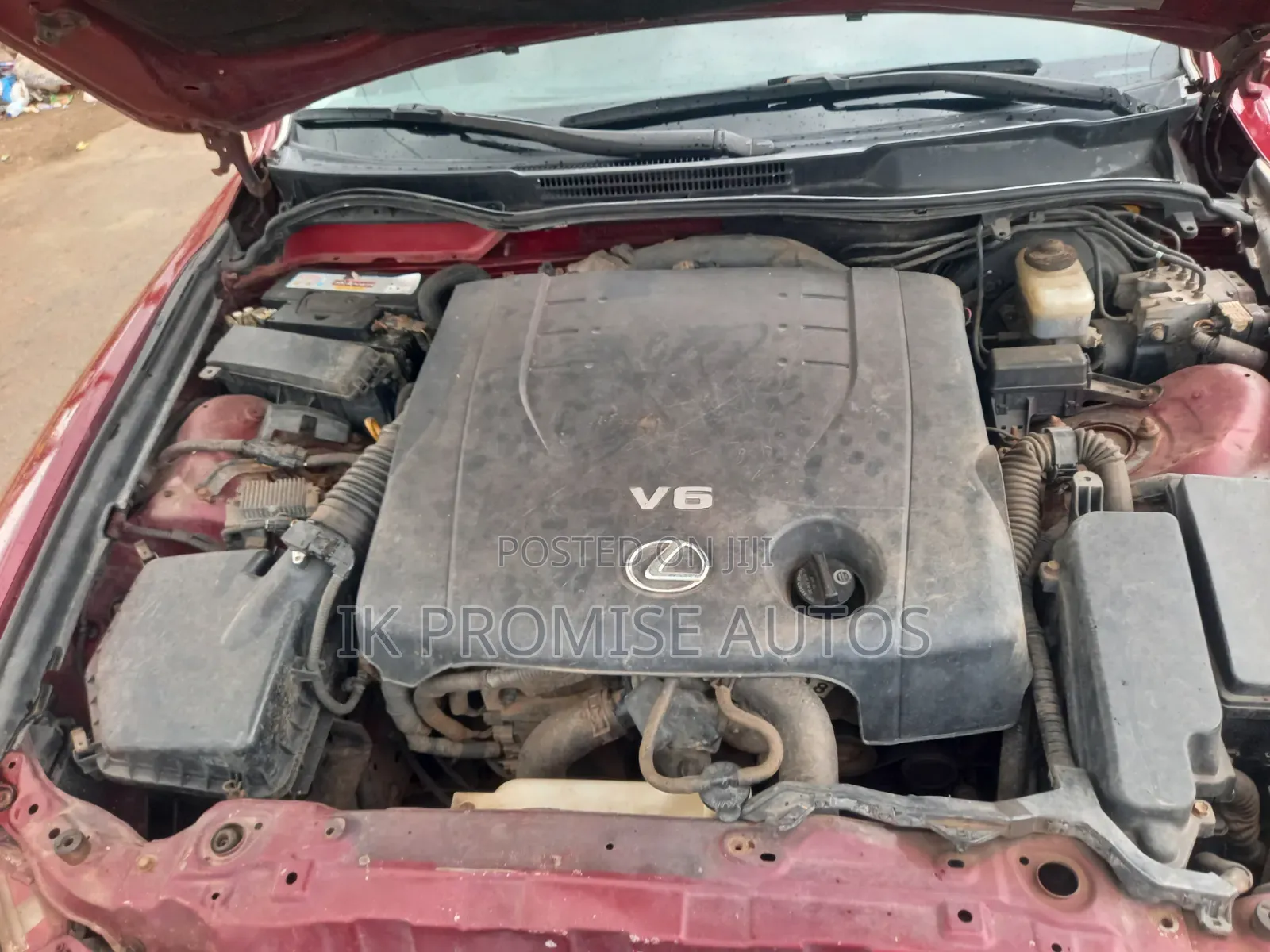 Lexus IS 2008 Red