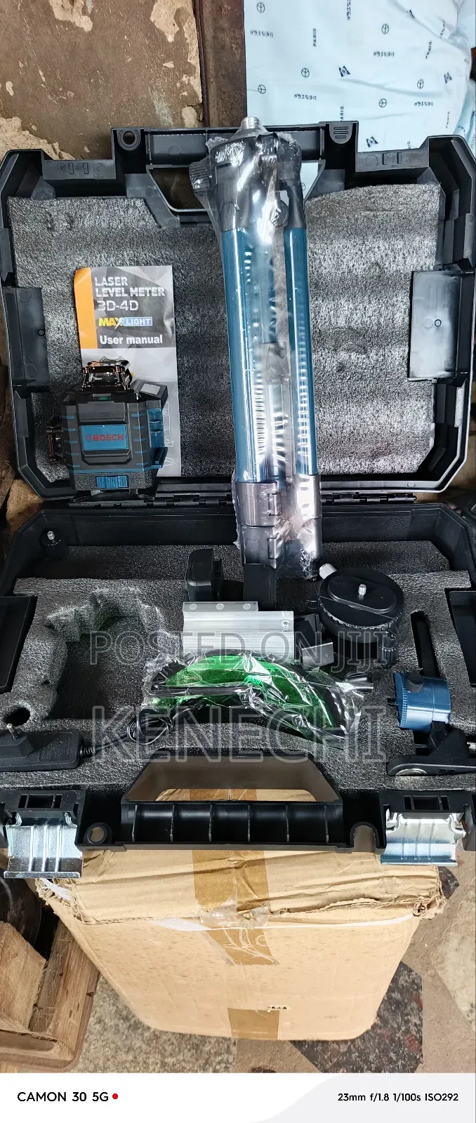 Rechargeable Multi Line Laser