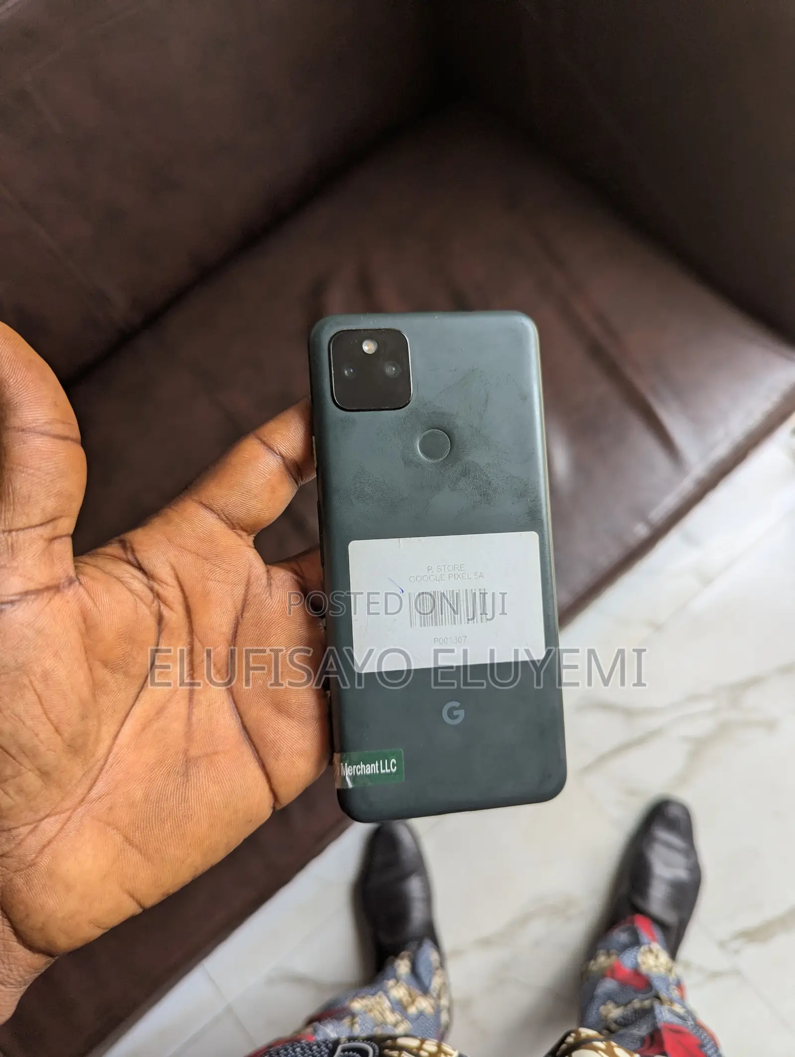Google Pixel 5a 5G 128 GB Black