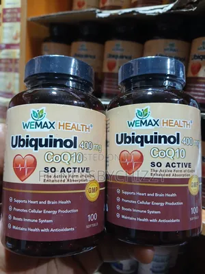 Wemax Health Ubiquinol Coq10 400mg X 100 Capsules