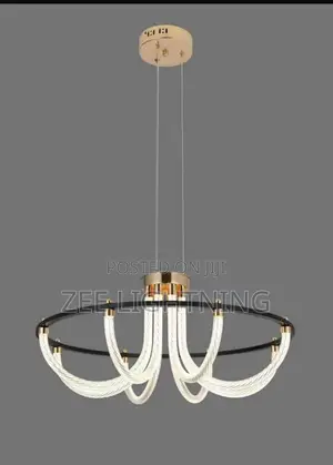 U Shape Led Chandelier for Parlor