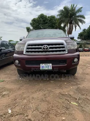 Toyota Sequoia SR5 FFV 4dr SUV 4WD (5.7L 8cyl 6A) 2010 Red