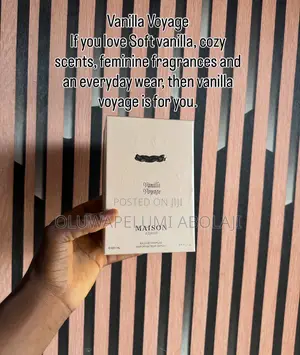 Vanilla Voyage Perfume by Mason Asrer