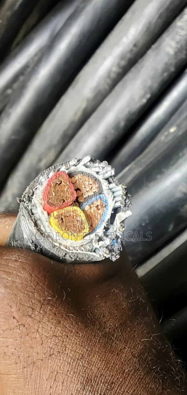 50mm X 4core Armoured Cable