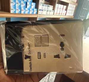 Double Socket With Usb